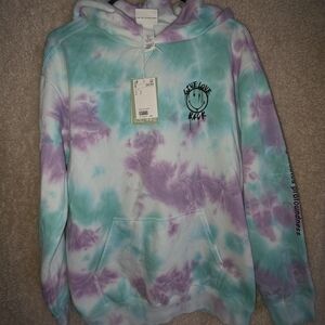 H&M Pastel Tie-Dye Hoodie